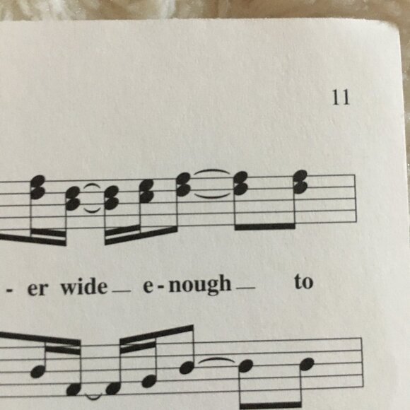 5/$25 'Ain't No Mountain High Enough' Pop Hit Vocal Arrangement Music Sheets - Picture 3 of 3